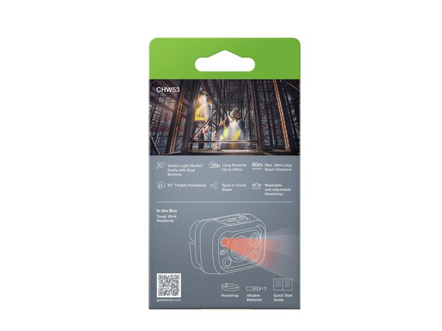 Pannlampa GP CHW53 Discovery Work 275lm